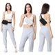 thumbnail image 3 of Riñonera VOROLO Leopardo Blanco con Correa Ajustable para Mujeres y Hombres, 3 of 7