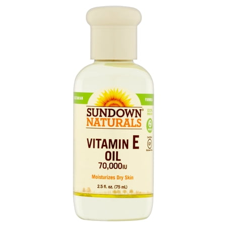Sundown Naturals Vitamin E Oil, 70,000 IU, 2.5 fl oz