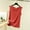 Watermelon Red, variant on pstuiky Women Tank Tops, Women Summer Solid Color Casual Loose Fit Pinch Pleat Sleeveless Tank Top Round Neck Plus Size Outwear Stitching Detail Cute Basic Tee Army Green L