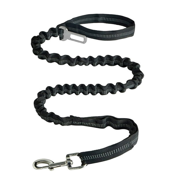 asddcavvf Explosion Proof Impact Reflective Leash Double Handle Nylon Dog Leash Outdoor Pet Leash El