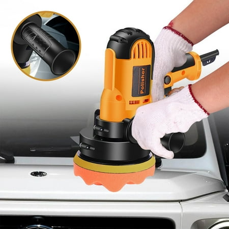

Electric Car Polisher Machine 700W/110V 6 Variable Speed 1000-3500RPM Auto Polishing Machine Stepless Speed Change Sanding Waxing Tools Car Accessories Promotional Sale Clearance Sale