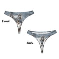 thumbnail image 3 of Fotbe Majestic Snowy Wolf Tanga Sin Costuras para Mujer con Estampado – Panties Invisibles, Transpirables y Cómodos para Uso Diario-XX-Large, 3 of 6
