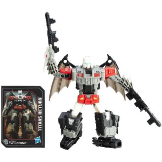 Transformers Titans Return Autobot Breakaway & Throttle - Deluxe Class 5.5" Figure With Titan Master