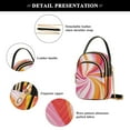 thumbnail image 4 of FORMRS Crossbody Bag for Women Quilted Travel Shoulder Cell Phone Purse with Chain Strap Handbag, Swirling Lines, 4 of 7