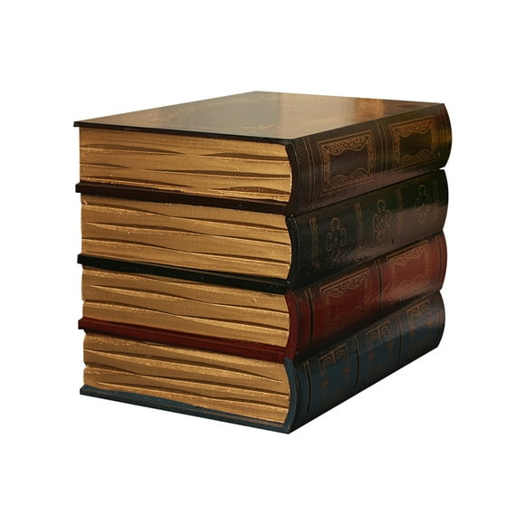 braveheart Retro Fake Book Storage Box Ornament Simulation sundries organizer Book Decoration Office Sundries Organizer Photo Prop