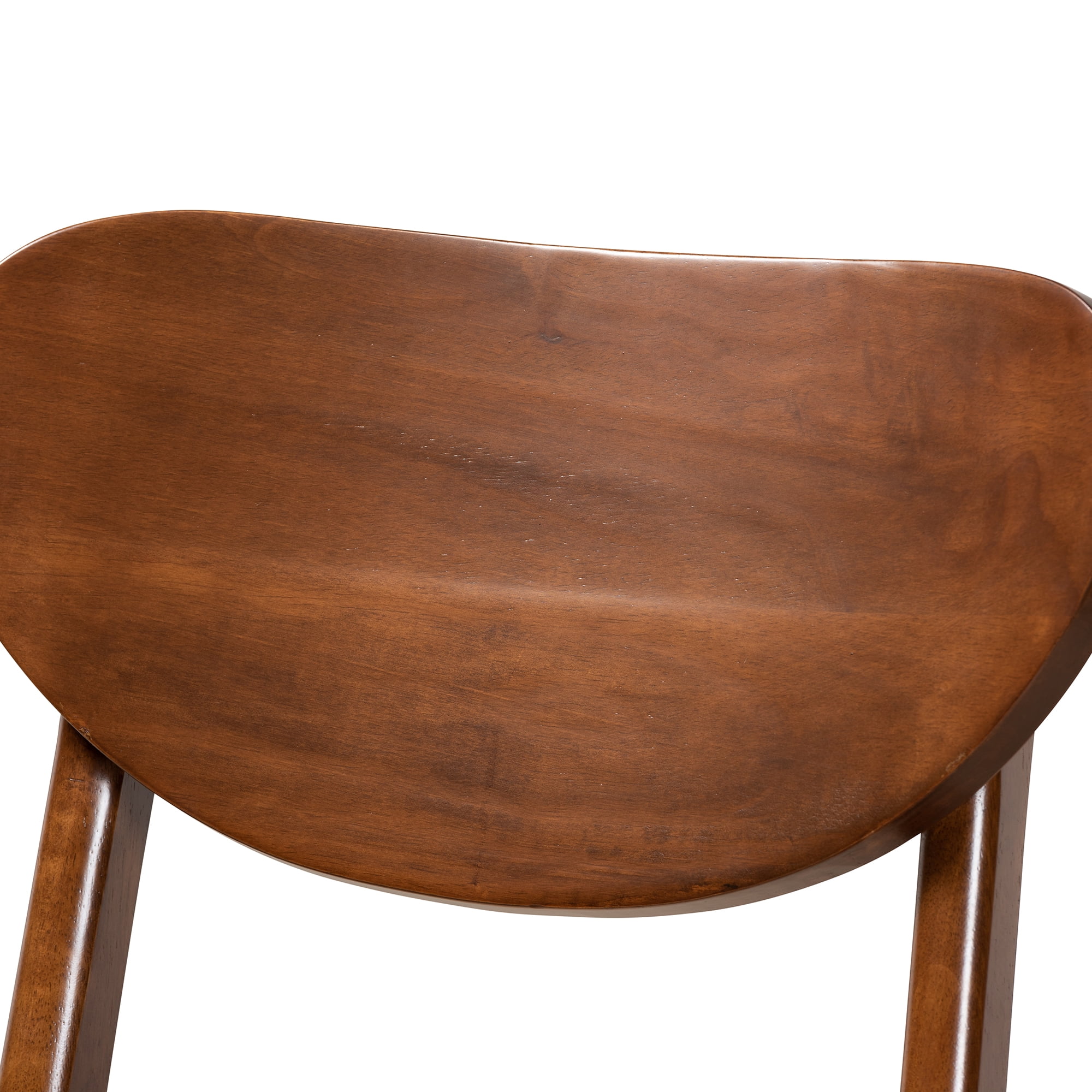 Baxton Studio Katya Bar Stool, Sand, Set of 2
