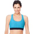 thumbnail image 1 of Hanes Womens Sport Racerback Compression Sports Bra, L, 1 of 1