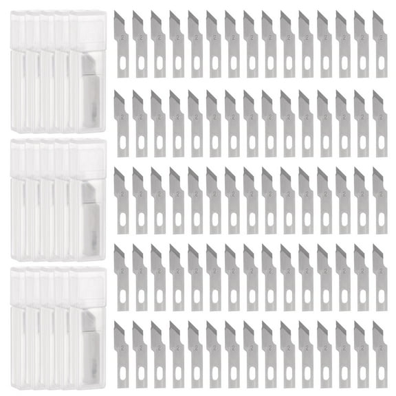 150pcs Exacto Knife Blades #12 Hobby Knife Replacement Blades Refills