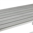 thumbnail image 4 of Banc Extérieur Tout Temps en Gris, 4 of 4
