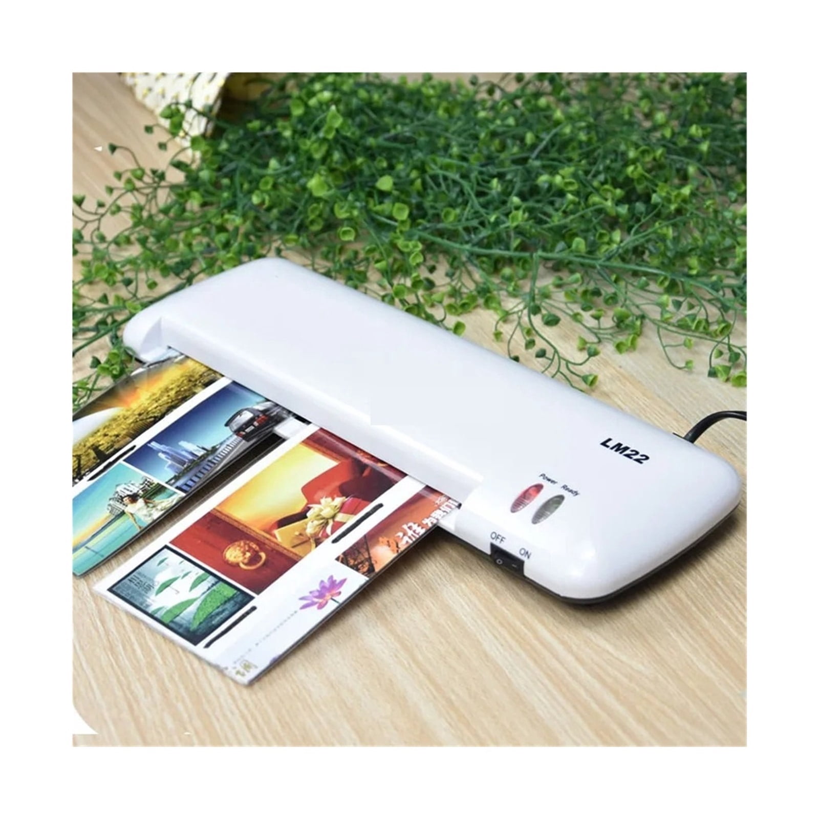 A4 A5 3/5/6/7inch Photo Document Paper Laminating Film Machine Cold/Hot Laminator Speed 400mm/min Width 230mm LM-22-A4