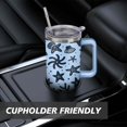thumbnail image 7 of 40 oz Tumbler Starfish with Handle Vacuum Insulated Travel Cup SpillProof Travel Cups Car Cup Holder Friendly for Hot and Cold Drinks, 7 of 7