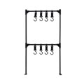 thumbnail image 2 of Yimiti Lantern Stand Camping Tableware Double Levels Hanging Racks Table Storage Rack,With light stand, 2 of 8