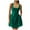 Dark Green, variant on Womens Summer Dresses 2025 Casual Sleeveless Sundress Beach Vacation Flowy Tiered Short Dresses with Pockets Dark Purple, XL