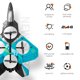 thumbnail image 1 of 2.4GHz 6CH RC Airplane Avión de control remoto para niños principiantes (Azul) Likrtyny Para estrenar, 1 of 1