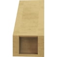thumbnail image 4 of Ekena Millwork 5"W x 10"D x 10"H Legacy Rough Cedar Woodgrain TimberThane Knee Brace, Primed, 4 of 6