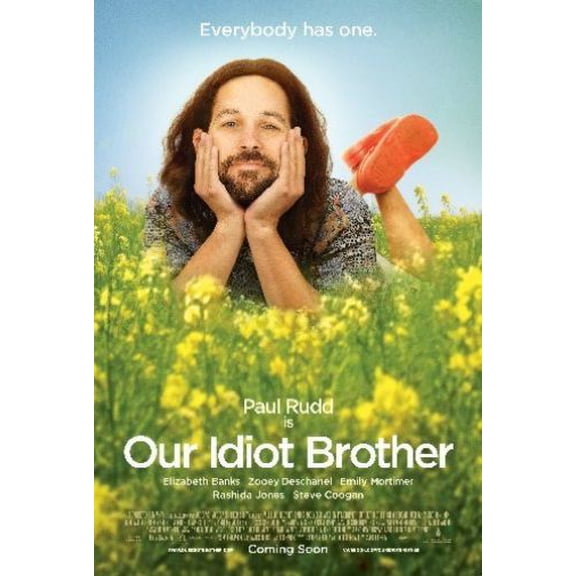 My Idiot Brother Poster 16x24 Poster Medium Art Poster 16x24 Unframed, Age: Adults Western Graphic