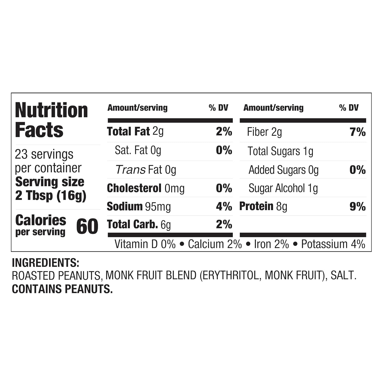 Pack of 6, Pb Fit Sugar-Free Peanut Butter Powder, 13 oz