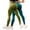 Light Green, variant on Women's High Waist Sculpting Fitness Pairs Tummy Control Workout Leggings 2 Piece Exercise Set