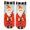 Santa Christmas Hat, variant on s Low Crew Socks Chrismas Short Sock Festival for Santa Christmas Hat
