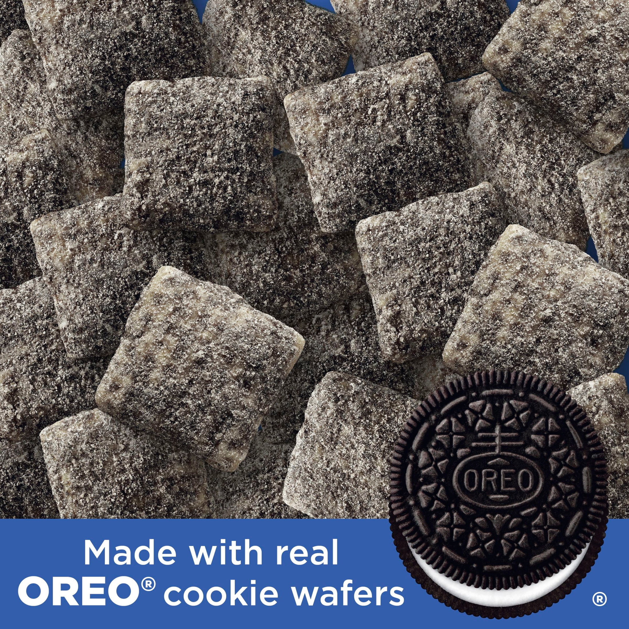 Chex Mix Muddy Buddies, OREO Cookies and Cream Snack Mix, 9 oz