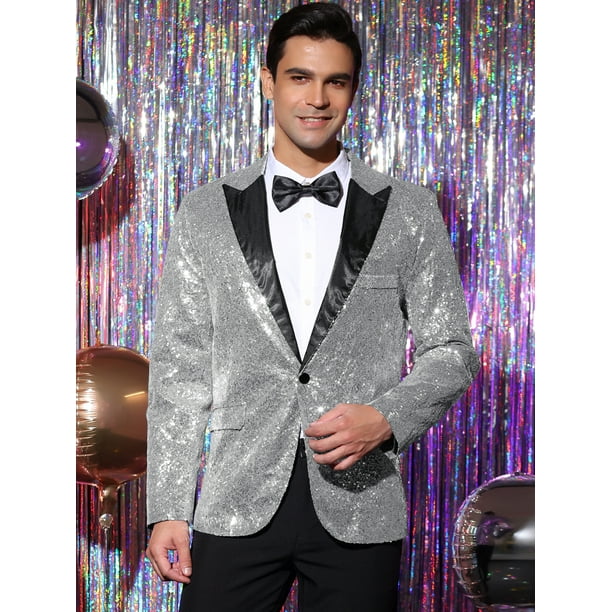 Glitter dinner jacket sale
