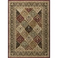 thumbnail image 3 of Sensation Transitional 5' x 7' Red and Beige Polypropylene Indoor Area Rug, 3 of 8
