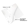 thumbnail image 3 of VHALE Hojas de contacto autoadhesivas transparentes brillantes para laminar, 7 x 8 pulgadas, de una sola cara para una fácil aplicación de papel, atrapasueños, manualidades para niños, 3,15 mil, paque, 3 of 6