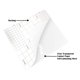 thumbnail image 3 of VHALE Hojas de contacto autoadhesivas transparentes brillantes para laminar, 7 x 8 pulgadas, de una sola cara para una fácil aplicación de papel, atrapasueños, manualidades para niños, 3,15 mil, paque, 3 of 6