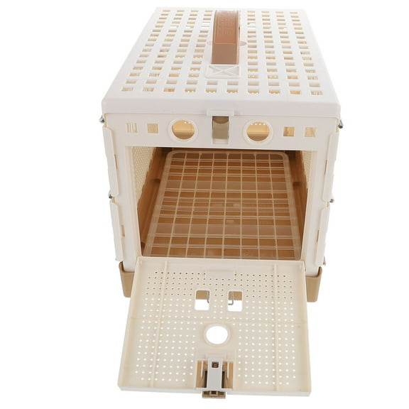 SHOWERORO 1Pcs Transportation Bird Cage for Pigeons Rectangular Shape Assorted Color 12.58X8.65X7.86in