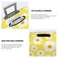 thumbnail image 3 of Disketp Daisies Flowers Elastic Travel Luggage Cover Travel Suitcase Protective Cover For Trunk Case Apply To 18''-32'' Suitcase Cover-Small, 3 of 7