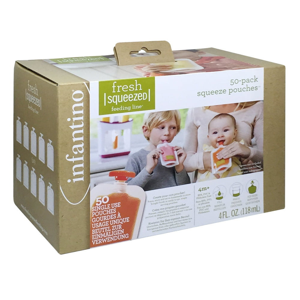 50Pack Squeeze Pouches™