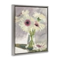 thumbnail image 3 of Stupell Industries Cottage White Mums Gray Floating Frame Canvas Art, 25 x 31, by Bley Hack, 3 of 7