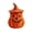 Orange, variant on Halloween Woven Seagrass Pumpkin for Halloween Candy Servers