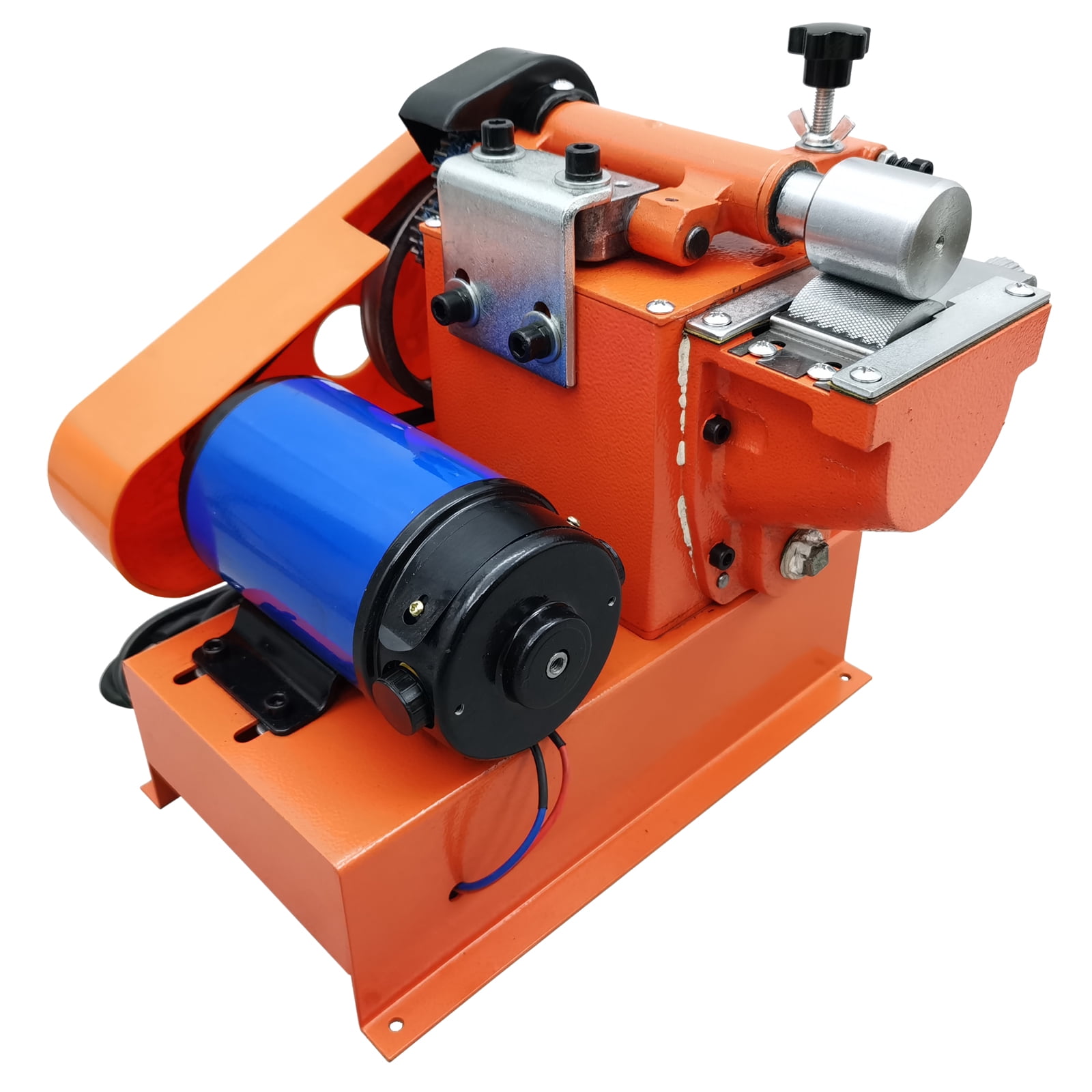 Small Desktop Leather Gluing Machine 0-1.6" Width Uniform Gluing Desktop Gluer for Shoes Leather