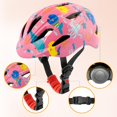 thumbnail image 3 of Casco de bicicleta FunFitx para niños, ajustable, multideportivo, rosa, 3 of 8