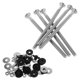 thumbnail image 1 of VERDANVERSE 1Jgo Tornillos Y Junta Para De Inodoro Con Antideslizante Para Instalación Sin Herramientas, 1 of 8