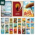 thumbnail image 2 of Letrero de hojalata de playa, placa de metal, letrero de verano, placa de metal, decoración de pared para bar de playa, casa de playa, club de surf, pintura decorativa de hierro, 2 of 5