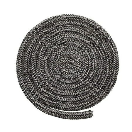 

GLFSIL Black Stove/Fire Rope Wood Burning Stove 12mm 2m Length Log Burner Door Seal