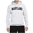 thumbnail image 2 of Wild Bobby State of Maryland College Style Unisex Hoodie Sweatshirt, 2 of 6