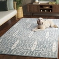 thumbnail image 3 of SAFAVIEH Jardin Jillian Floral Area Rug, Blue/Ivory, 4' x 6', 3 of 11
