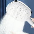 thumbnail image 1 of Fiudx Liquidación de ahorros de verano Cabezal de ducha turbo, boquilla de ducha para baño doméstico, calentador de agua, ducha con filtro, cabezal de ducha presurizado infinitamente ajustable., 1 of 6