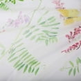 thumbnail image 6 of Floral Butterfly Shower Curtain Set with 12 Hooks, Butterfly Shower Curtains, Colorful Fabric Shower Curtain, Machine Washable, Colorful Flowers and Butterfly Shower Curtain, 72" W x 72" H, 6 of 6