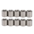 thumbnail image 4 of Round Coupling Nut, Rustproof Female Thread Coupling Nuts 50PCS  For Fastening  Studs Screws, 4 of 8