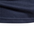 thumbnail image 6 of Nnhblu Men Polyester Short Sleeve V-Neck Casual Men'S T-Shirts Dark Blue XXL, 6 of 9