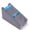Dark Gray Color, variant on Black Arm Elevation Pillow with 2 Pockets, Soft Ergonomic Support Pillow for Elbow Rest Wedge Broken Arm Elbow Gifts with High Density Foam for Recovery Sleeping (Plush Material)