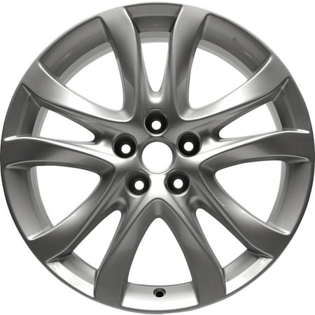 New Aluminum Alloy Wheel Rim 19 Inch Fits 2014-2016 Mazda I 6 19x7.5 5 on 114.3 - 4.5 Inches 10