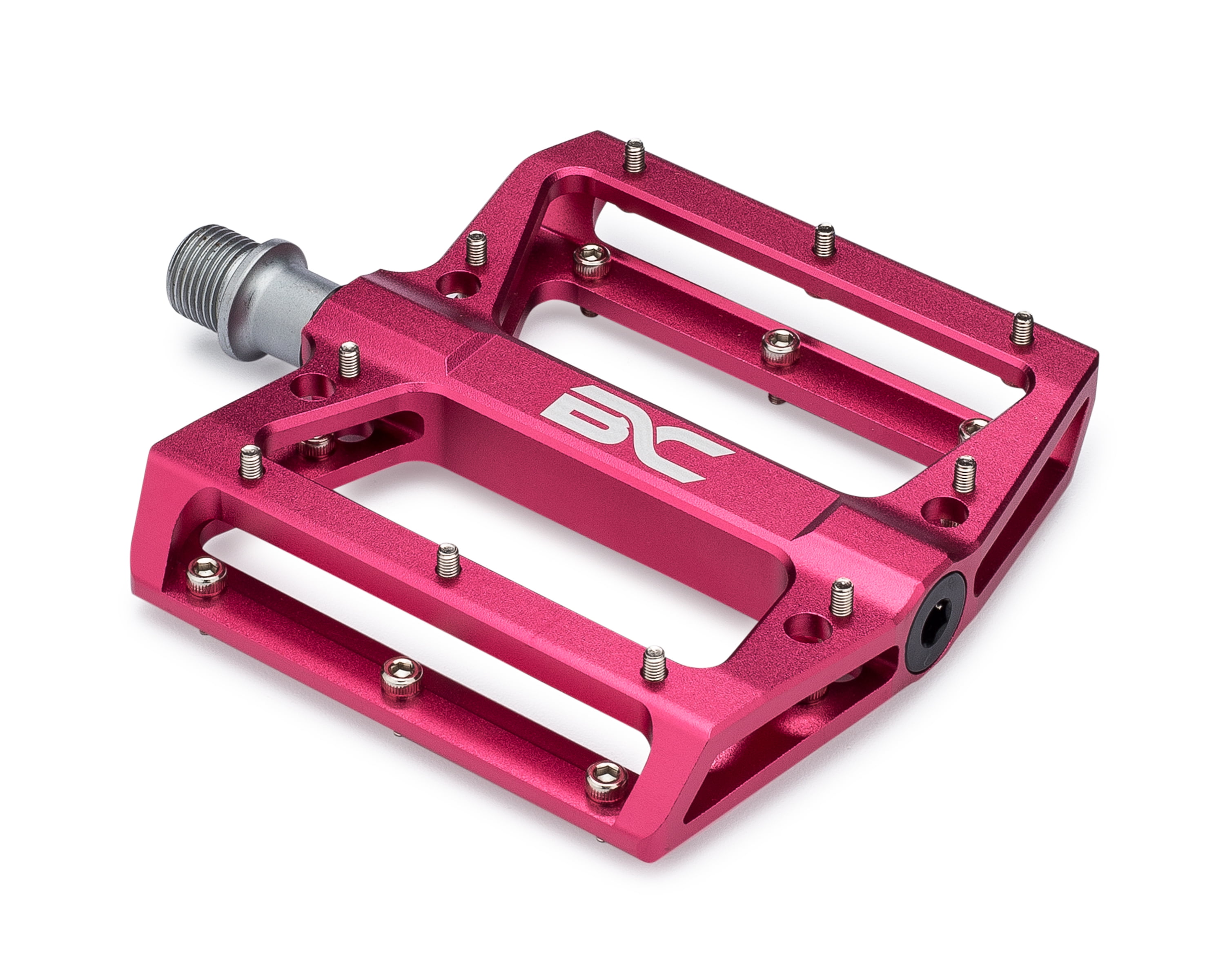 pink bicycle pedals