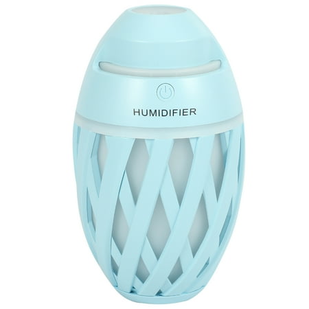 

7Color Changing Led Light Usb Mini Air Humidifier Car Humidifier Air Diffuser For Household Desktop Blue