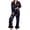 A03 Dark Blue, variant on Cute Fall Pajamas For Women Set Fashion Funny Xmas Graphic Loose Casual Winter Collar Long Sleeve Button Up Sleepwear Pant Soft 2 Piece Outfits Loungewear Sets