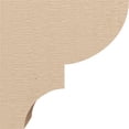 thumbnail image 3 of 4"W x 8"D x 8"H Classic Ridgewood Rough Cedar Woodgrain TimberThane Corbel, Primed Tan, 3 of 6